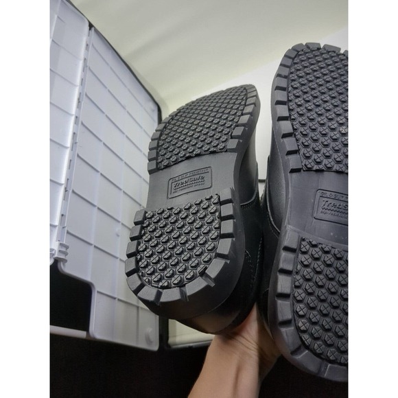Tredsafe Black Oxford Gary Slip Resistant Anti-fatigue Shoes Men's Size 7 NWT - Picture 5 of 8